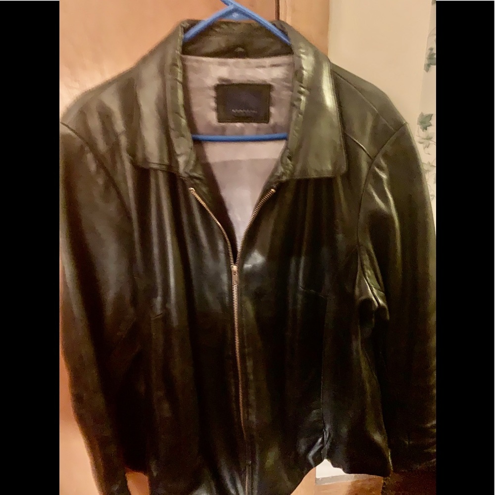 Leather jacket